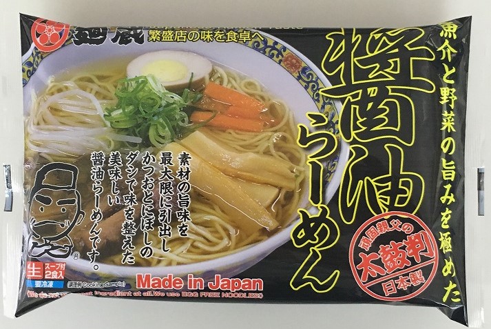 ミートフリー　麺蔵　醤油らーめん生2食